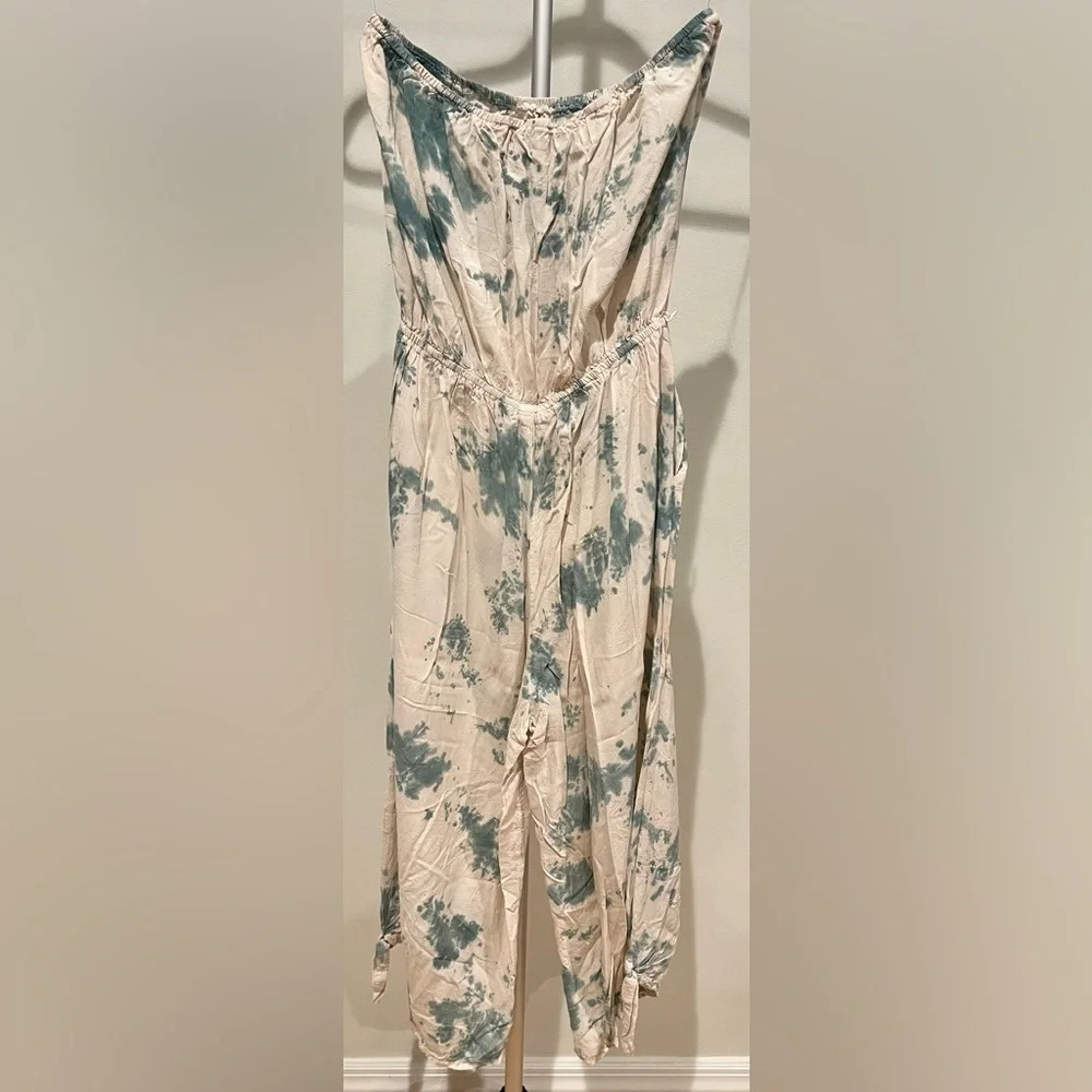 Aakaa woman’s strapless, tie-dye jumpsuit Size S - Picture 4 of 9